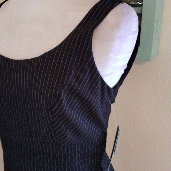 NWT XOXO Pin Stripe Dress - Picture 5 of 13